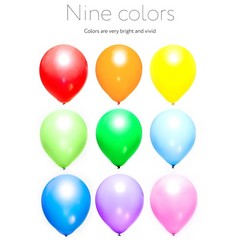 ® Balloons Rainbow Set (100 Pack) 12 Inches, Assorted Bright Colors, Made Wit…