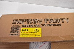 IMPRSV PARTY 4FT JR Marquee Letters Numbers Kit Light Up White Decor Signs