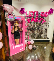 Birthday Edition 4ft, 5ft and 6ft tall, doll photo box, popular photo box props