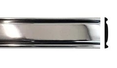 Chrome Side Body Trim Molding for use on 1973-1987 Chevy GMC Half Roll – 160″
