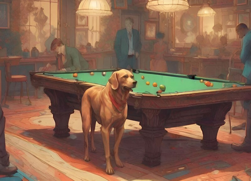 Dog In The Pub Artwork
