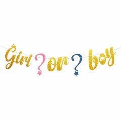 Gender Reveal Baby Announcement Confetti Balloon Party Decoration Supplies