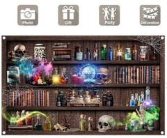 Mad Scientist Backdrop Banner (5×8 Ft.) Decoration Vinyl