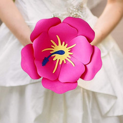 Tropical Party Decorations Supplies, Luau Hibiscus and Tropical Leaves Multi-Col