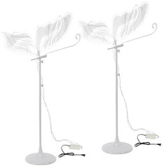 2 Pack Wedding Butterfly Floor Lamp Decorations Easy To Install for Party