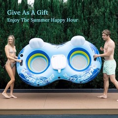 River Tubes for Floating Heavy Duty Inflatable Lounger Premium Water Rafts Pool