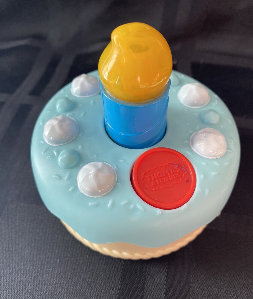 HTF • Thomas Train Birthday Party Music Cake Blow out the Candle Electronic Toy