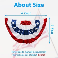 American Flag Bunting for Patriotic Holidays