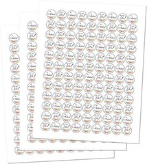 324 Floral Roses He Asked She Said Yes!, Kisses Wedding Stickers