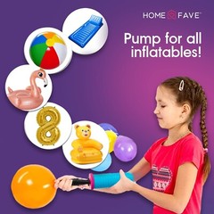 Balloon Pump Balloon Arch Kit, Hand Held Ballon Pump Inflate with Balloon SH-1