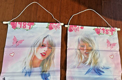 Taylor Swift Banner «Happy Birthday» 3piece Wall hanging/banners-NEW- Rare-HUGE