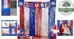 Versatile 4th of July Decorations, Ideal for Indoor and Outdoor Parties