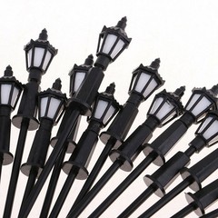Model LED Street Lamp 10pcs Scenery Street Layout Accessories Train DIY New