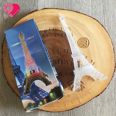 WHITE LED Acrylic Eiffel Tower Night Light Wedding Party Centerpiece Cake Topper