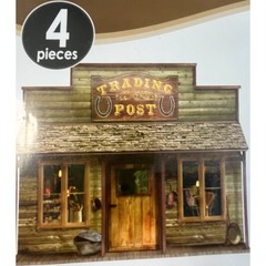 Beistle Insta-Theme Wild West Props Wall Decor Party Scene Set of 2 Western