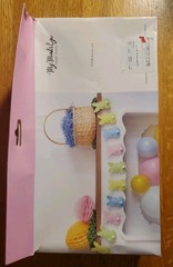 My Mind’s Eye 6 Ft. Puffy Easter Bunny Rabbits Spring (12ct) Felt Banner