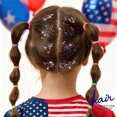 Mesmerizing 80g Red White and Blue Face Glitter Gel for Independence Day Fun
