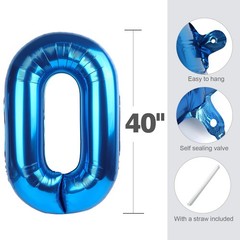 7 Balloon Numbers, 6 7 Birthday Decorations, Six Seven Decoration 40 Inch 7 B…