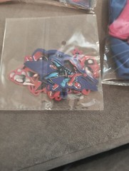 Spider Man Birthday Kit, Streamer Balloons Cake Topper Cup Cake Topper