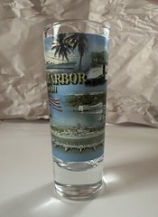 Hawaiian Hula Dancer Glasses Bar/Serving Set Hallmark Luau Ready MCM Style Party