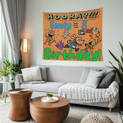 Personalize Dogman Birthday Party Banner Poster Gift, Dog Man Party Supplies
