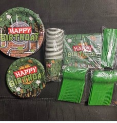 Serving for 24 Teenage Mutant Ninja Turtle Themed Birthday Party