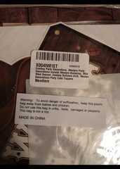 Western Themed Party Kit