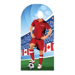 Canada Football Cardboard Stand-in World International Soccer Championships