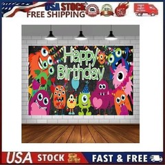31 pc MONSTER BASH Birthday Party Supplies. Please read description below