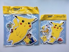 Vintage Nintendo 1999 Pokemon Foam Party Decorations – Large, Medium, Small
