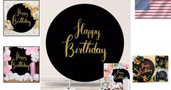 Round Backdrop Cover for Party Photography