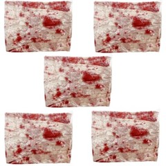 1/5Pcs Bloodstained Gauze Strips Halloween Decoration Spooky House Horror Props