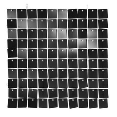 12Pcs Shimmer Wall Backdrop Sequin Panels Party Wedding Event Decor Multi-Color