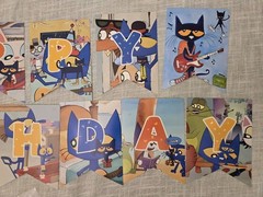 58pc Pete The Cat Birthday Party Decor Supplies Set US Seller Fast Shipping NEW