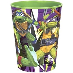 Unique Ninja Turtles Plastic Stadium Cup 16oz Multicolor 1 Count Functional