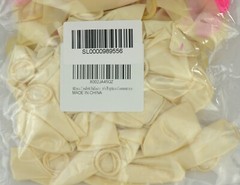 60PCS Pink And White Confetti Balloons Premium 12 in. Pearl White, Pink And Gold