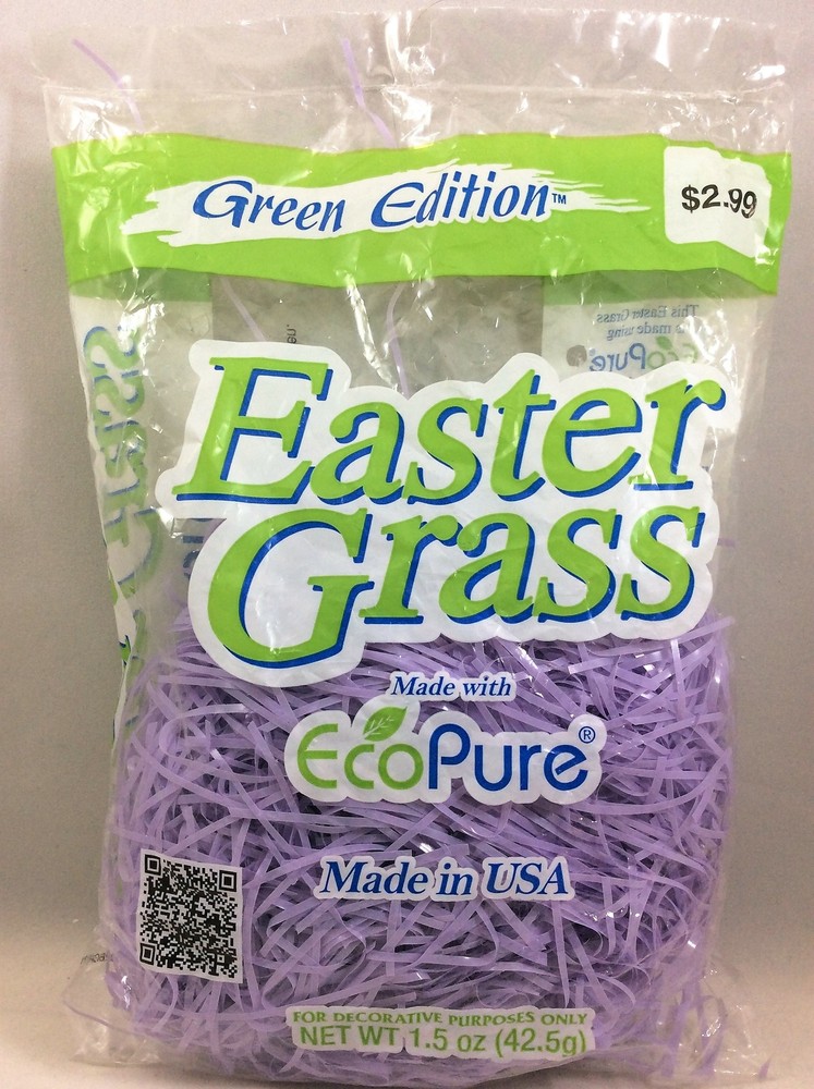 Green Edition Eco Pure Easter Grass 1.5 oz – Purple