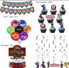Roblox Birthday Party Decor Set