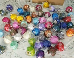 Set 20 Hoi An silk lanterns 10cm lanterns with 20 pattern colors – wedding gifts