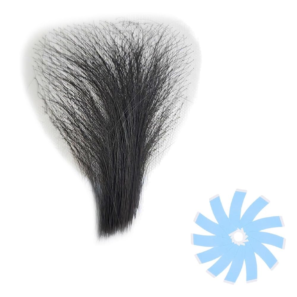 Fake Private Hair, Invisible Realistic Bikini Body Hairs For Men and Women Fa…