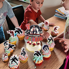 VENOM Tableware party supplies decoration balloons theme birthday cupcake topper