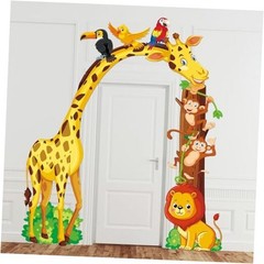 Gilprop Jungle Safari Animals Birthday Party Decorations, 3 Pcs Animal Cartoon