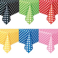 2 Minnie, Mickey Polka Dots Table Covers Birthday Wedding Party Supplies U Pick