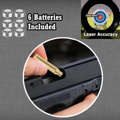 GOTICAL Red Dot Laser 22-250 Laser Bore Sighter Beam Boresight Hunting Tool B…