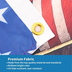 250 Anniversary Flag 3×5 Ft Double Sided 3 Ply American Flag Eagle 1776-2026 250