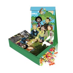 Wild Kratts Candy Bags Party Supplies 12PCS Gift Bags Stickers Party Favor