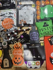 Bulk Halloween Decorations Set of 45 Pc , Pumpkin Carving KitParty Pack, Spiders