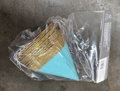 10PK Gold Sprinkle Multi Color Spritz Party Supply paper CONE FAVOR HATS Age 3+