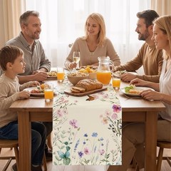 Decorations – Daisy Eucalyptus Lavender Floral Leaves Summer Table Spring