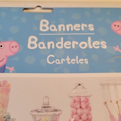 Peppa Pig Party Decor Kit Scene Setters Banner Swirl Hanging Props 31pc Bundle